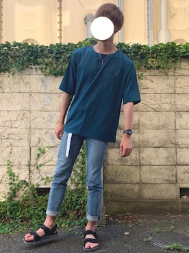 しぐぅ🌙さん(メンズ・180cm)の夏コーディネート