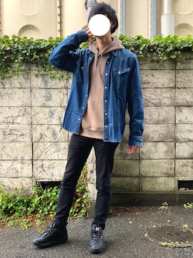 しぐぅ🌙さん（メンズ・180cm）の秋コーディネート