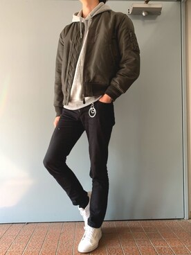 しぐぅ🌙さん（メンズ・180cm）の秋コーディネート