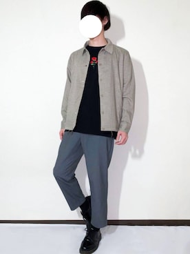 メンズのブルゾン ベージュ系 コーディネート Zozotown