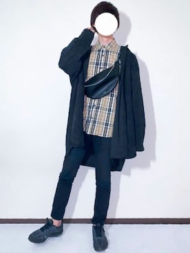 しぐぅ🌙さん（メンズ・180cm）の秋コーディネート