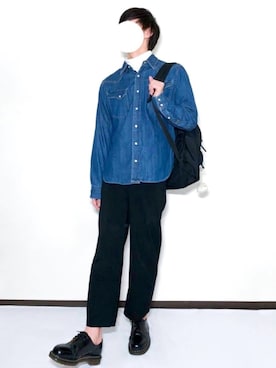 しぐぅ🌙さん（メンズ・180cm）の秋コーディネート