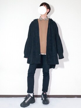 しぐぅ🌙さん（メンズ・180cm）の冬コーディネート