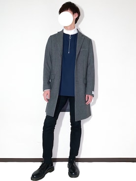 しぐぅ🌙さん（メンズ・180cm）の冬コーディネート