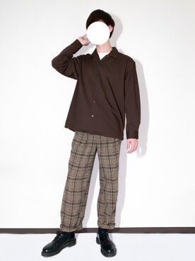 しぐぅ🌙さん（メンズ・180cm）の冬コーディネート