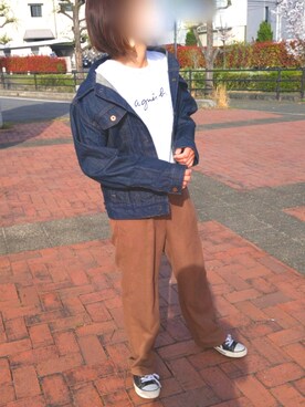 riiさん(レディース・151cm)の春コーディネート