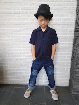 「RADCUSTOM」｜ayuさん（キッズ・120cm）の夏コーディネート