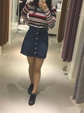 Ⓜ︎さん（レディース・158cm）の春コーディネート