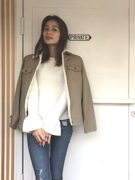 黒木 ナツミ🦋さん（レディース・162cm）の冬コーディネート