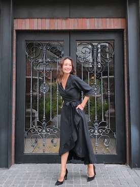 黒木 ナツミ🦋さん（レディース・162cm）の秋コーディネート