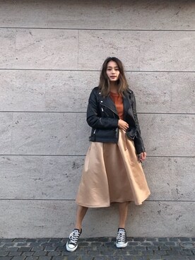 黒木 ナツミ🦋さん(レディース・162cm)の秋コーディネート