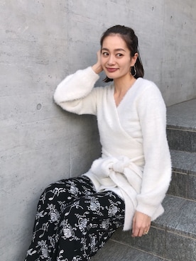 黒木 ナツミ🦋さん（レディース・162cm）の冬コーディネート