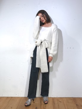 黒木 ナツミ🦋さん（レディース・162cm）の冬コーディネート