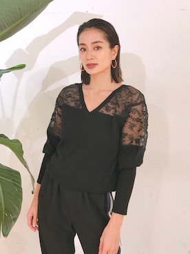 黒木 ナツミ🦋さん（レディース・162cm）の春コーディネート