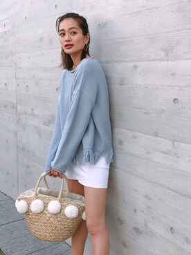 黒木 ナツミ🦋さん（レディース・162cm）の春コーディネート