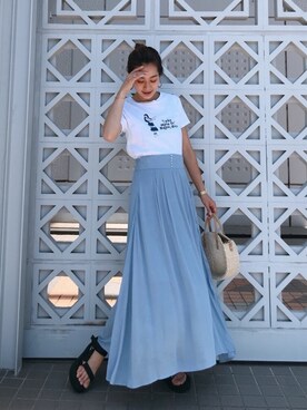 黒木 ナツミ🦋さん(レディース・162cm)の夏コーディネート