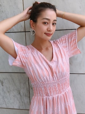 「ジュエリー」｜黒木 ナツミ🦋さん（レディース・162cm）の夏コーディネート