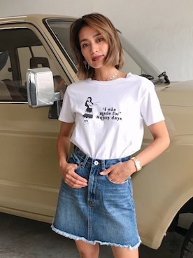 黒木 ナツミ🦋さん（レディース・162cm）の夏コーディネート