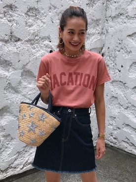 黒木 ナツミ🦋さん（レディース・162cm）の夏コーディネート