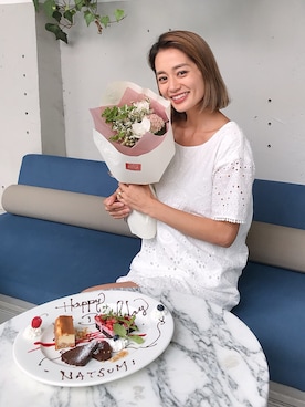 黒木 ナツミ🦋さん(レディース・162cm)の夏コーディネート