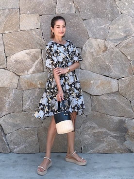 黒木 ナツミ🦋さん（レディース・162cm）の夏コーディネート