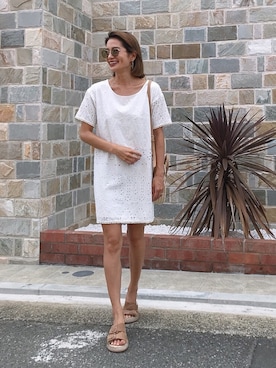 黒木 ナツミ🦋さん(レディース・162cm)の夏コーディネート