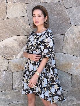 黒木 ナツミ🦋さん（レディース・162cm）の夏コーディネート