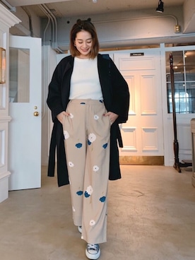 黒木 ナツミ🦋さん（レディース・162cm）の冬コーディネート