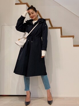 黒木 ナツミ🦋さん（レディース・162cm）の春コーディネート