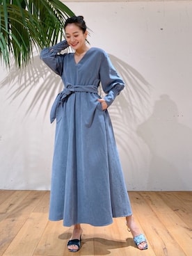 黒木 ナツミ🦋さん(レディース・162cm)の春コーディネート