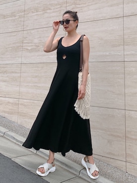 黒木 ナツミ🦋さん（レディース・162cm）の夏コーディネート