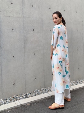 黒木 ナツミ🦋さん（レディース・162cm）の夏コーディネート