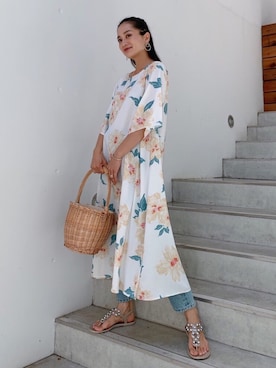 黒木 ナツミ🦋さん（レディース・162cm）の夏コーディネート