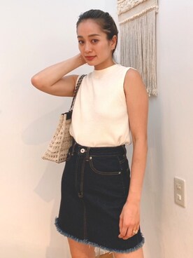 黒木 ナツミ🦋さん（レディース・162cm）の夏コーディネート