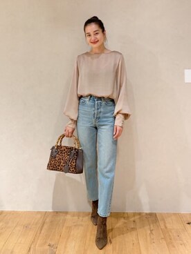 黒木 ナツミ🦋さん(レディース・162cm)の冬コーディネート