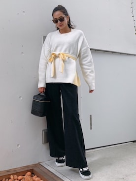 黒木 ナツミ🦋さん（レディース・162cm）の冬コーディネート