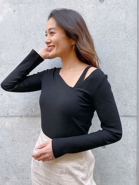 黒木 ナツミ🦋さん(レディース・162cm)の春コーディネート