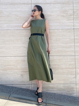 「Steven Alan（スティーブンアラン）のアイテム（アクセサリー）」を使った、黒木 ナツミ🦋さん（レディース・162cm）の春コーディネート