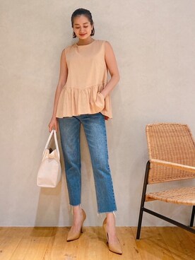 黒木 ナツミ🦋さん（レディース・162cm）の夏コーディネート