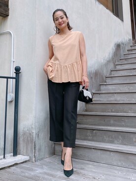 黒木 ナツミ🦋さん（レディース・162cm）の夏コーディネート