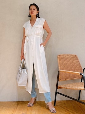 黒木 ナツミ🦋さん(レディース・162cm)の夏コーディネート