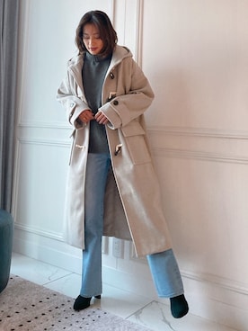 黒木 ナツミ🦋さん（レディース・162cm）の冬コーディネート