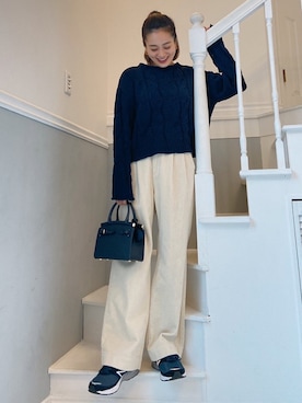 黒木 ナツミ🦋さん（レディース・162cm）の冬コーディネート