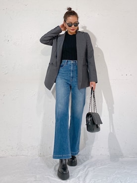 黒木 ナツミ🦋さん（レディース・162cm）の冬コーディネート