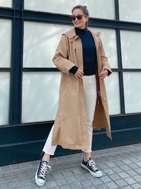 黒木 ナツミ🦋さん（レディース・162cm）の春コーディネート