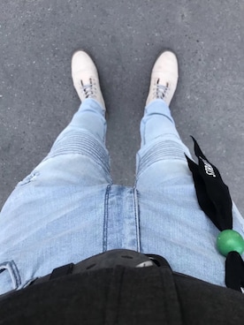 「whoopEE（フーピー）のアイテム」を使った、不知道该叫什么さん（メンズ・178cm）の夏コーディネート