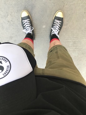 「VONZIPPER（ボンジッパー）のアイテム」を使った、不知道该叫什么さん（メンズ・178cm）の夏コーディネート