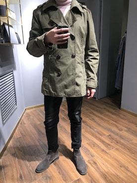 「comma（カンマ）のアイテム」を使った、不知道该叫什么さん（メンズ・177cm）の秋コーディネート