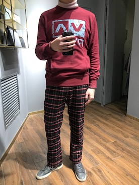 「comma（カンマ）のアイテム」を使った、不知道该叫什么さん（メンズ・177cm）の秋コーディネート