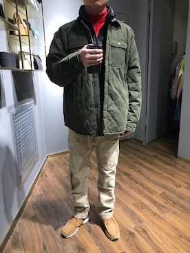 「HEAD（ヘッド）のアイテム」を使った、不知道该叫什么さん（メンズ・177cm）の秋コーディネート
